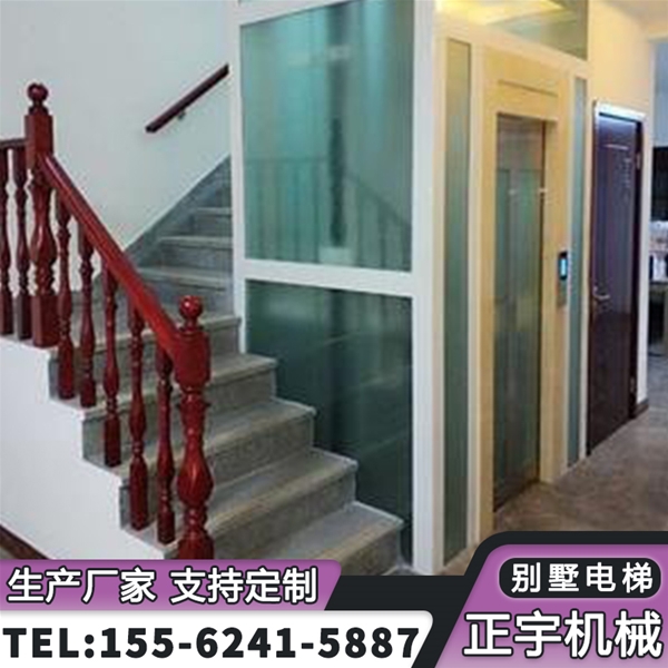 曳引式家用电梯室内小型简易升降平台别墅阁楼液压载人升降机压